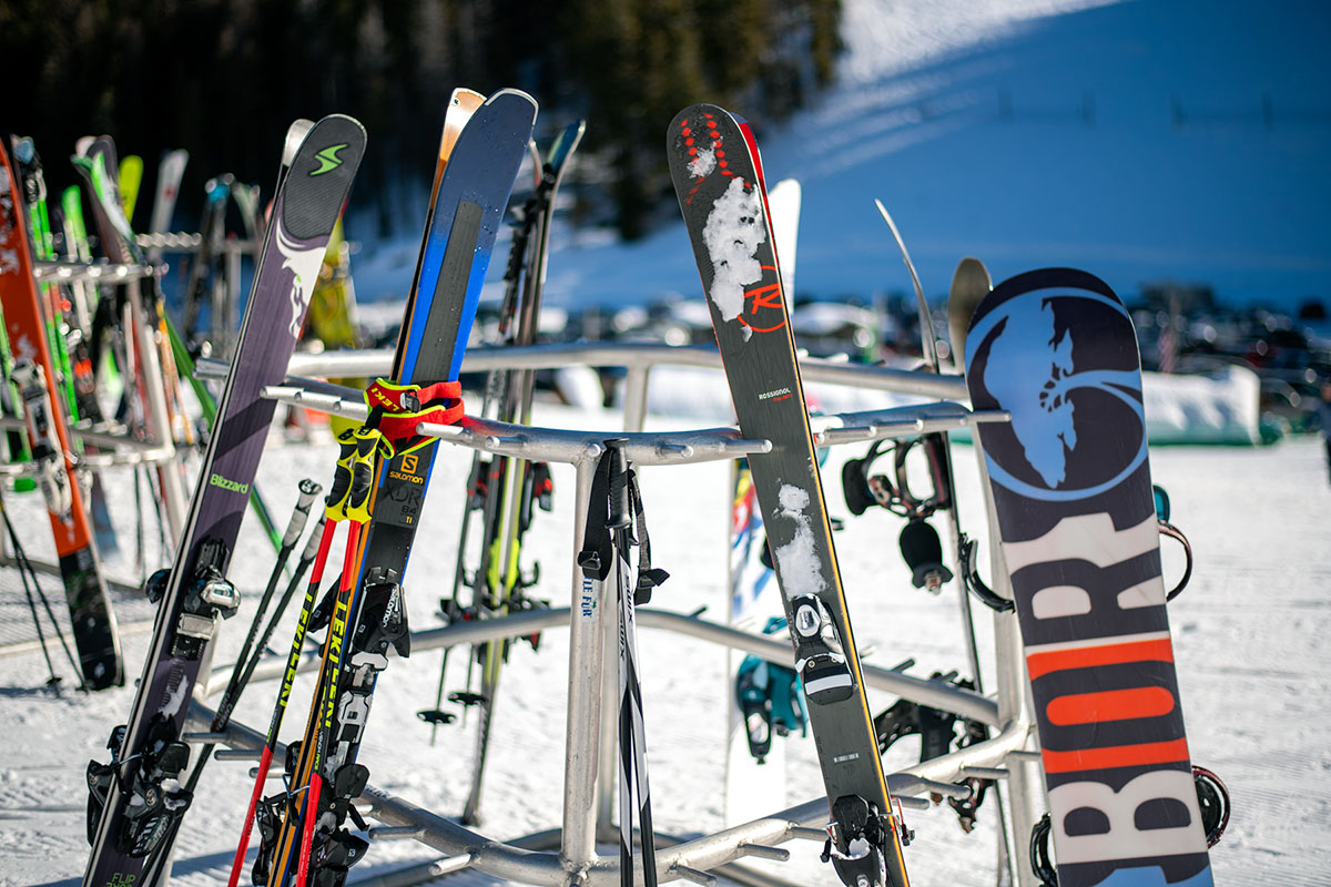 forgiving all mountain skis